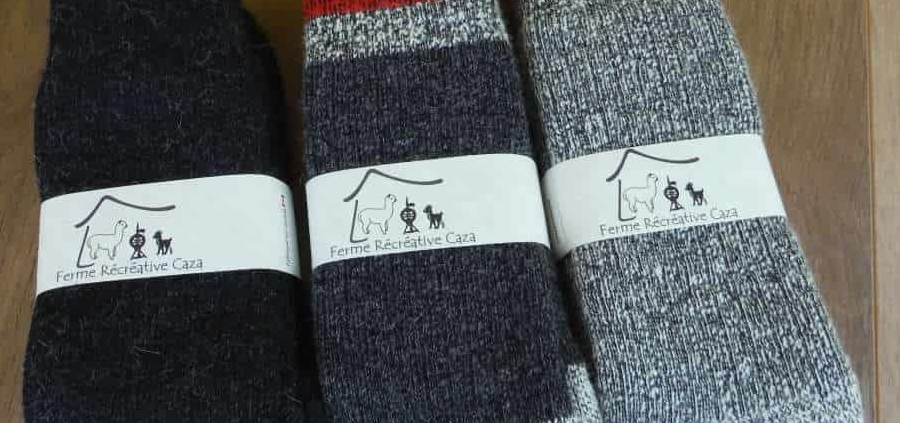 Bas thermal en fibre d'alpaga