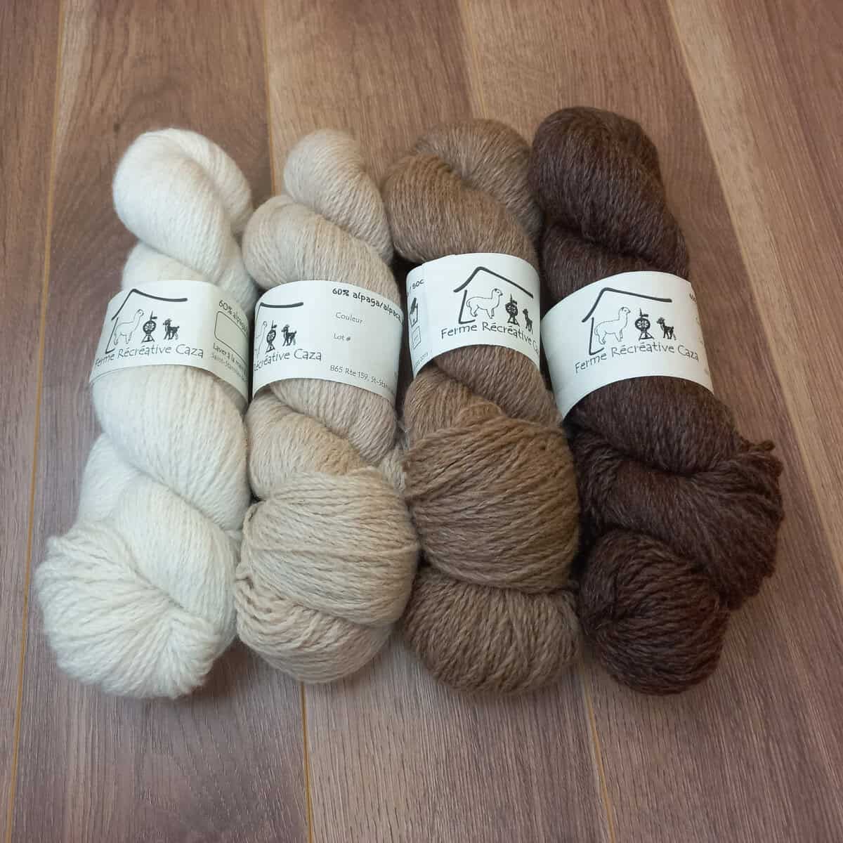 Alpaca, Wool and Nylon