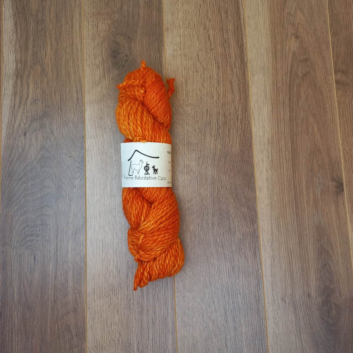 Alpaca Knitting Yarn - Alpaca Chunky - Zest