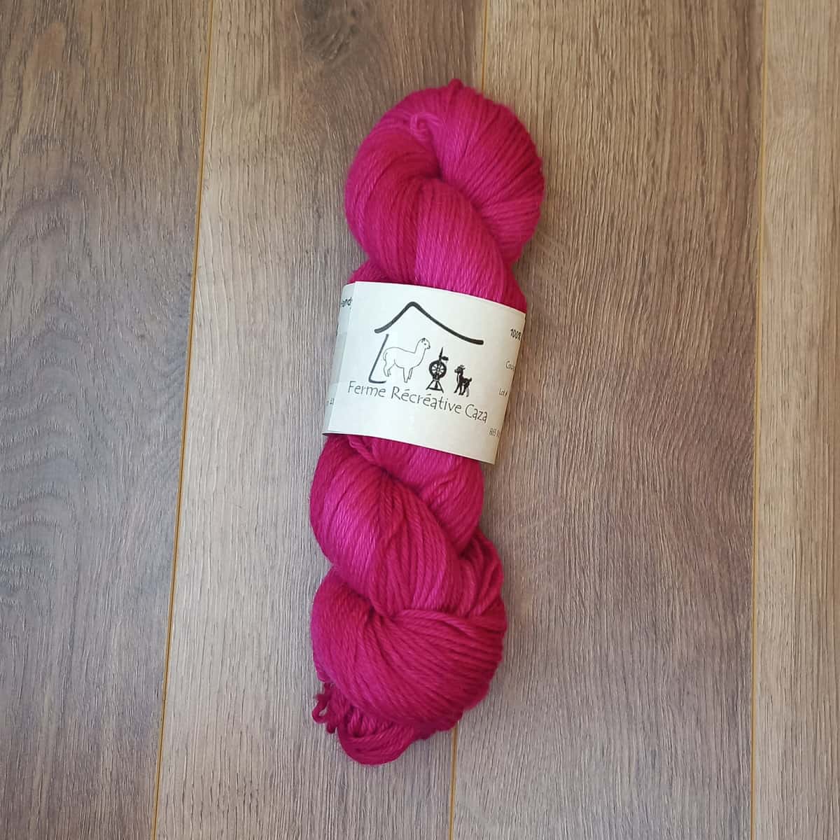 Fil à tricoter en fibre d’alpaga – DK – Rose Bud