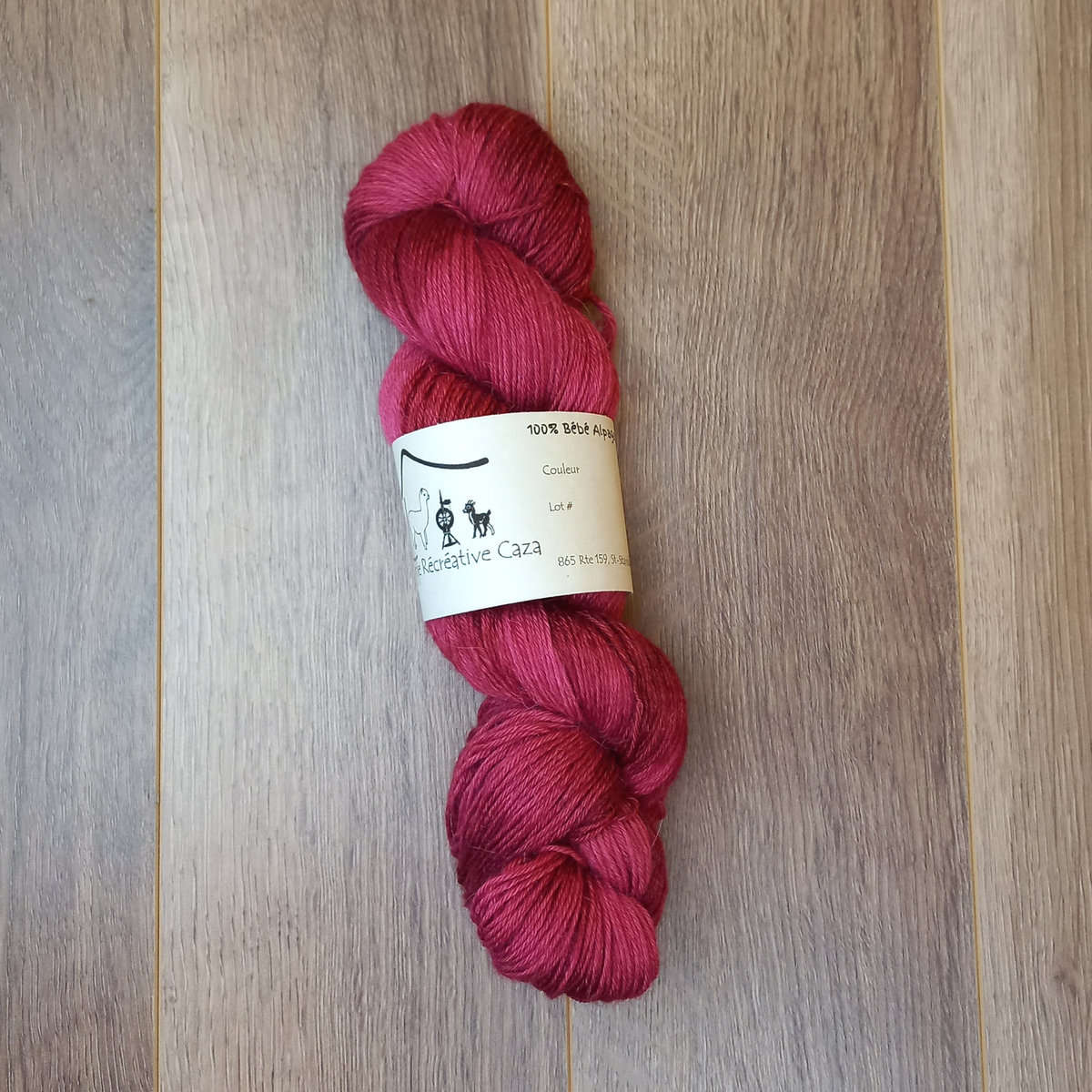 Fil à tricoter - Fingering - Alpaga- Camelot