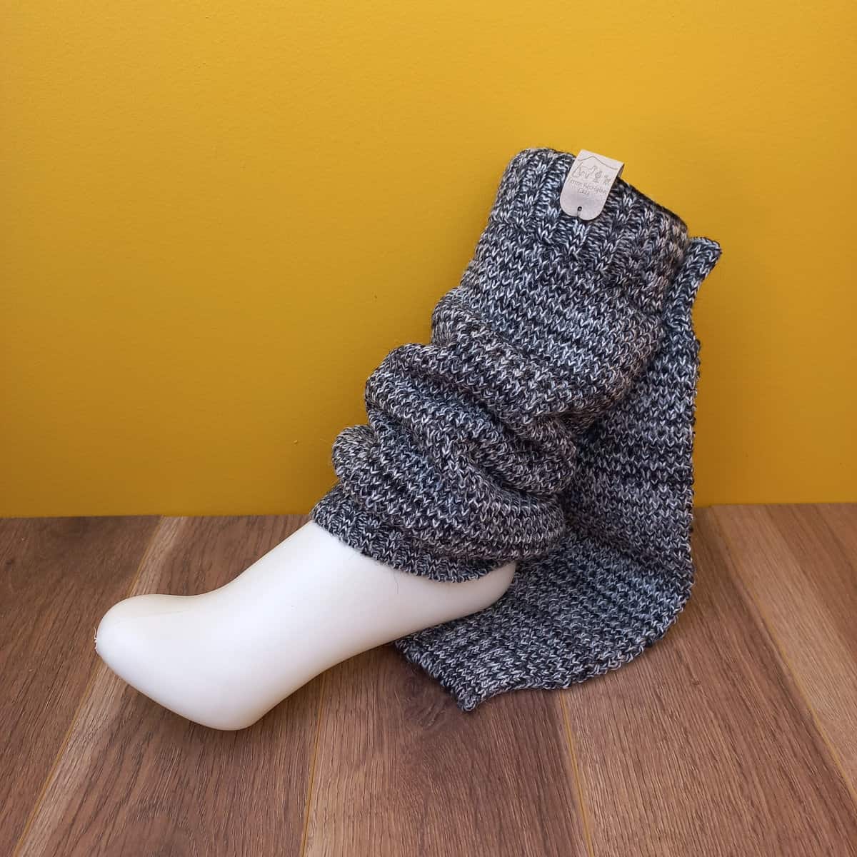 Alpaca leg warmers
