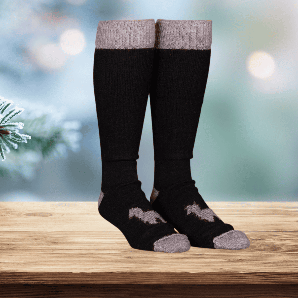 Bas de ski en alpaga