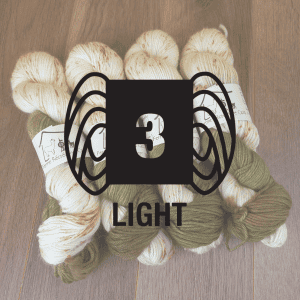 Fil à tricoter DK et Worsted Léger