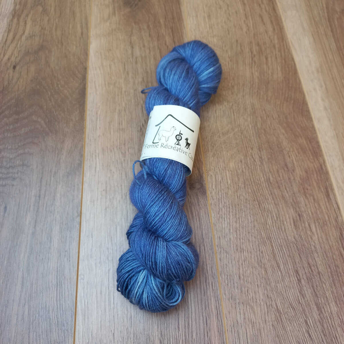 Fingering Weight Yarn – Alpaca – Wind Blue