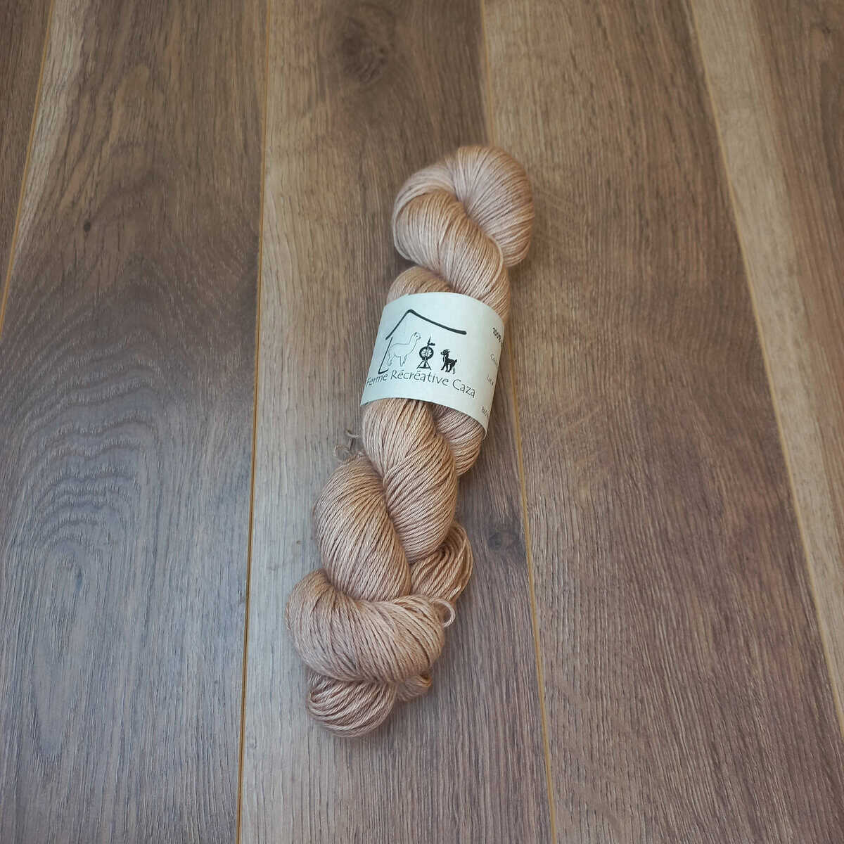 Fingering Weight Yarn – Alpaca – Sand Rose