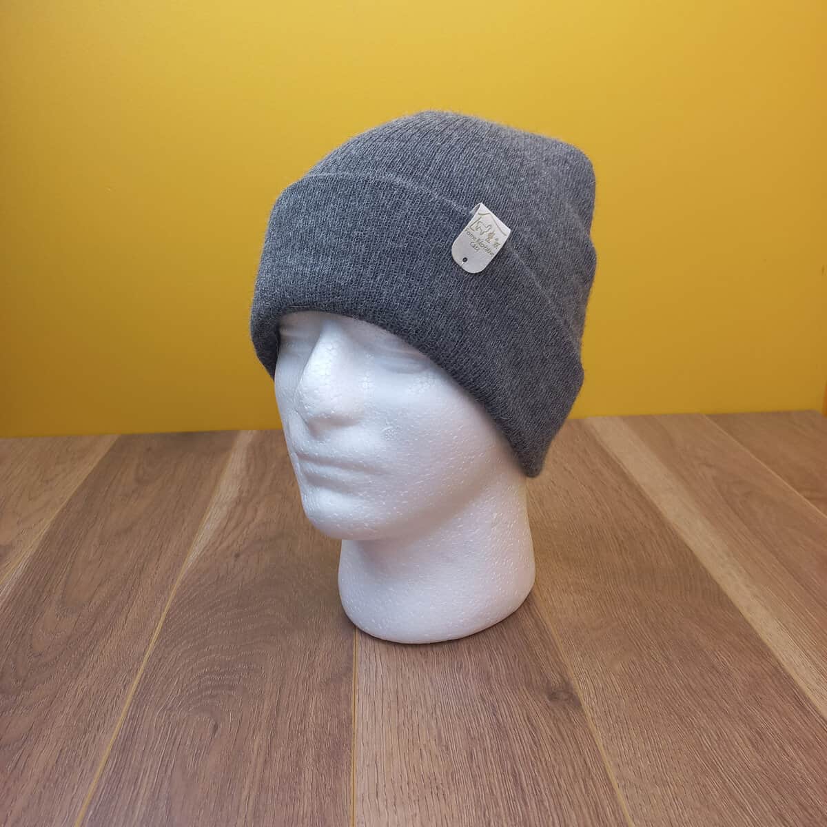 Double Cuff Beanie – 100% Baby Alpaca