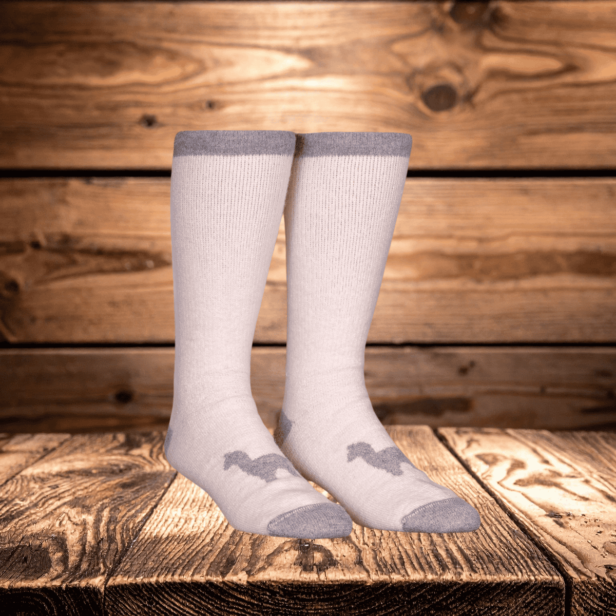 Bas alpaga thermal - Blanc