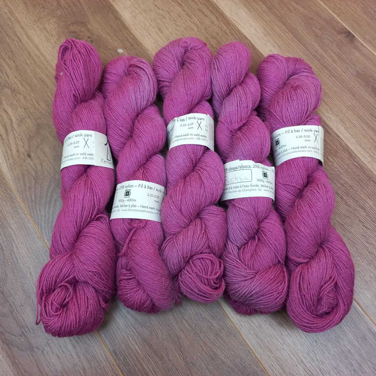 Fil à bas - Lot 23 - Alpaga et Nylon