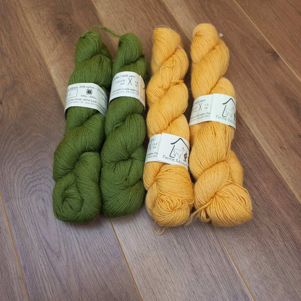 Fil à bas - Lot 25 - Alpaga et Nylon