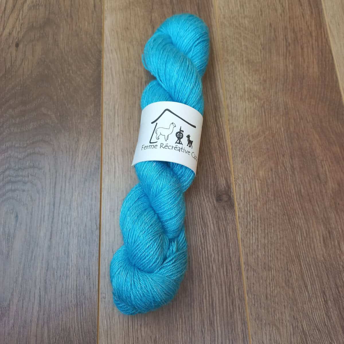 Fil à tricoter Fingering – Alpaga et Tencel – Image 3